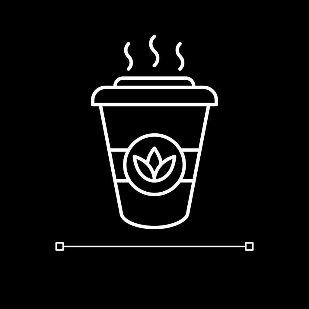 Mẫu logo quán cà phê, trà sữa