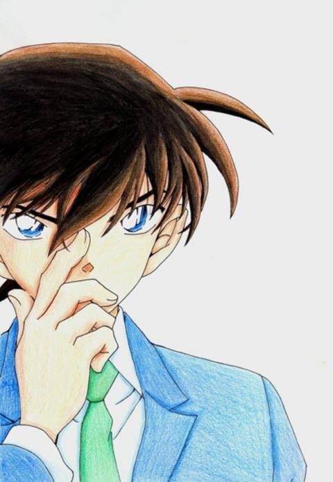 Hình ảnh shinichi vẽ đẹp