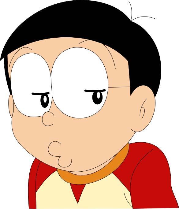 ảnh nobita buồn