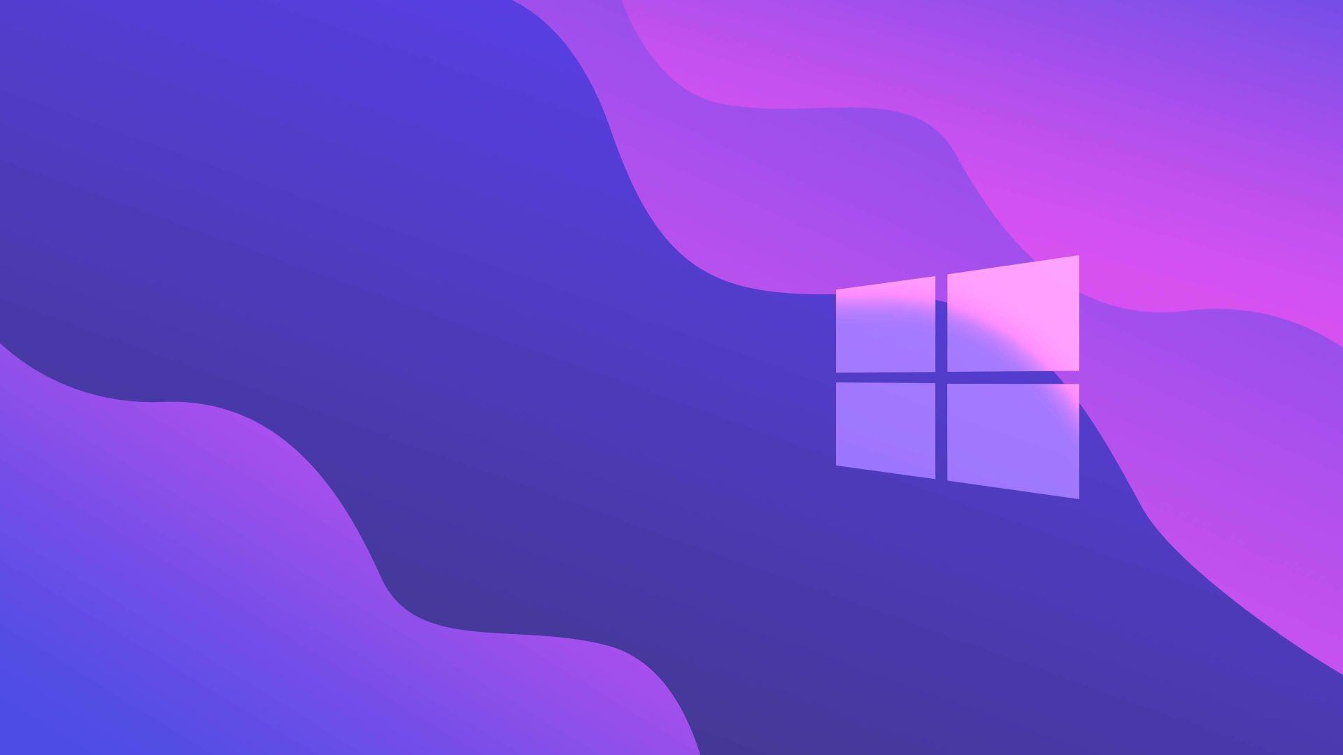 Hình nền Windows 10 màu tím đẹp