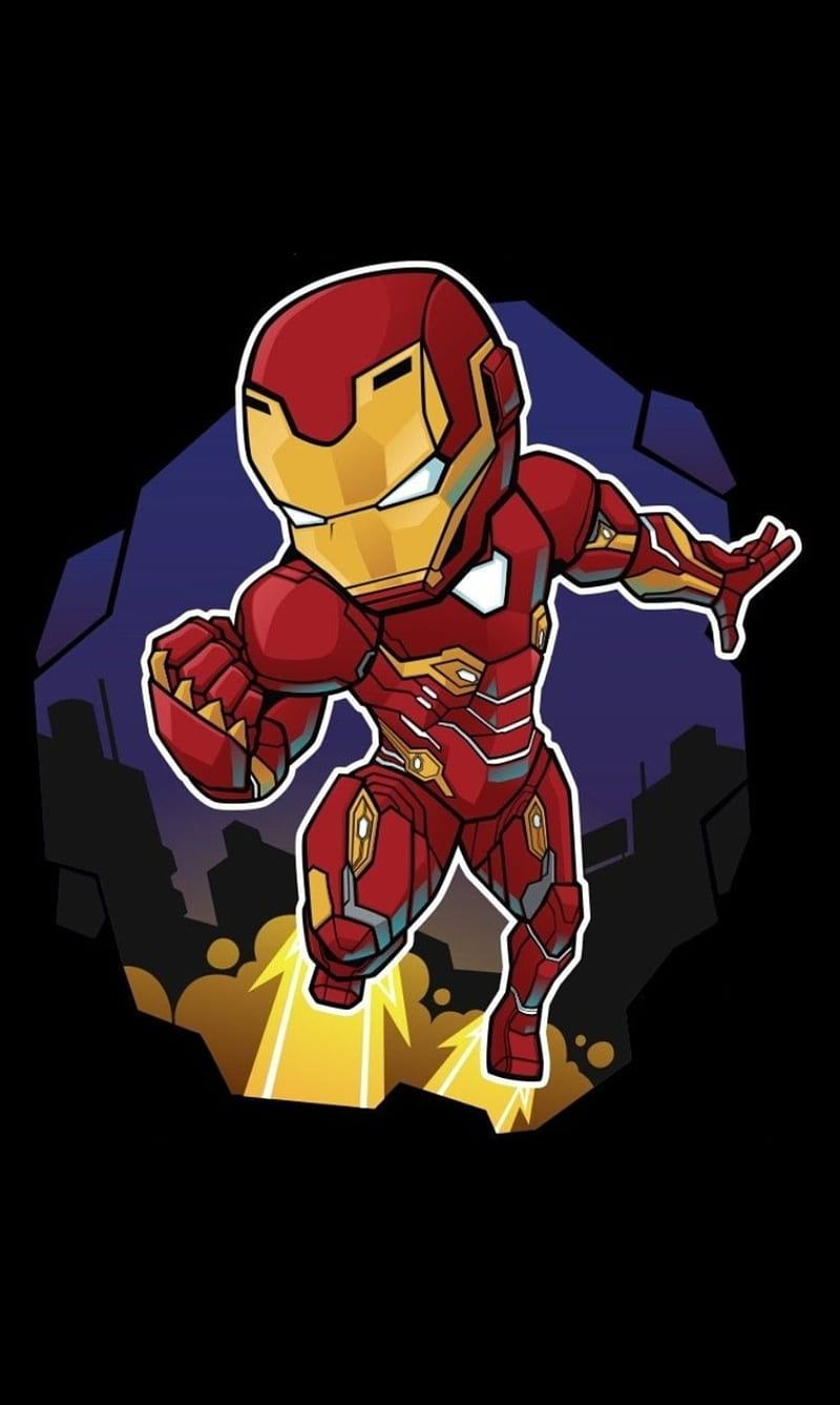 Ảnh chibi Iron Man đẹp nhất