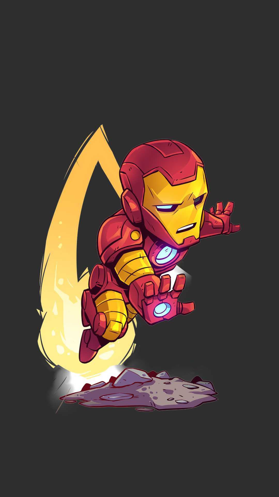 Ảnh chibi Iron Man ngầu quá
