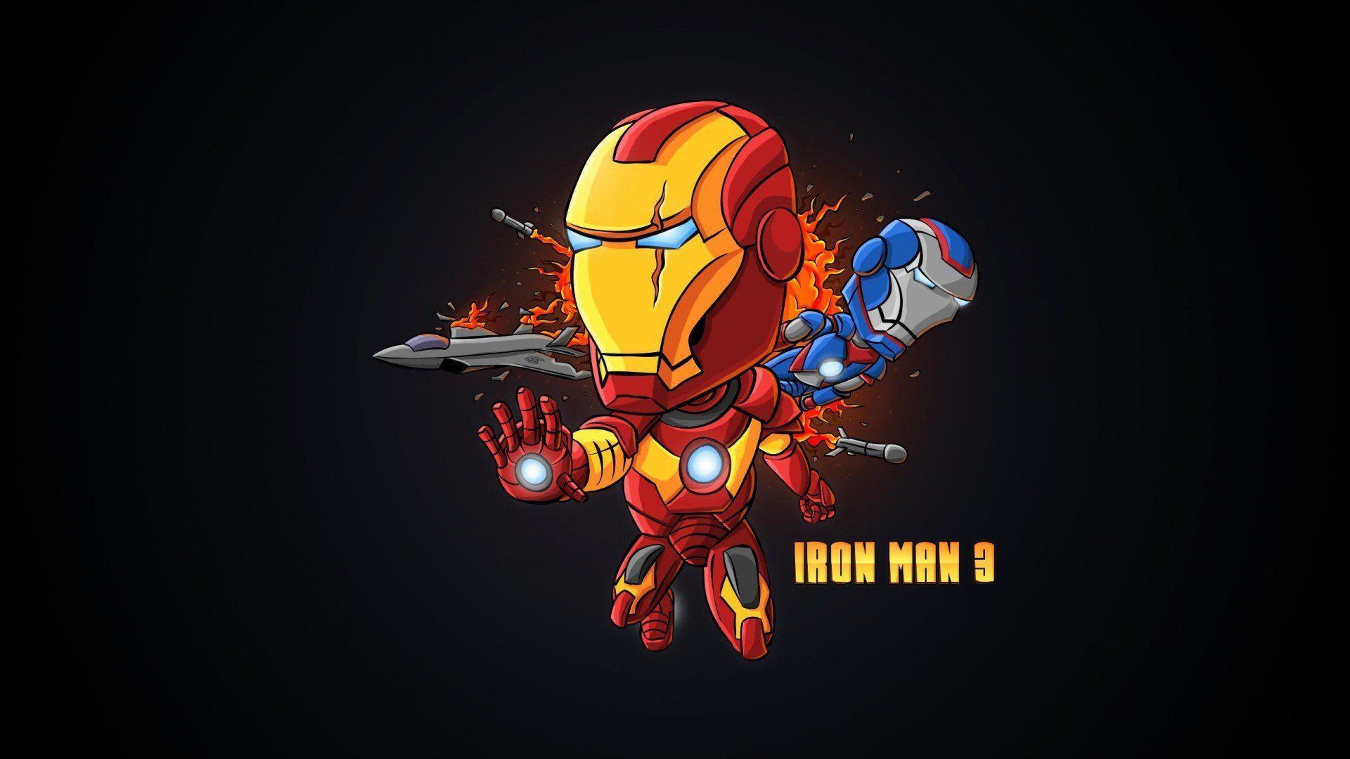 Hình ảnh chibi đẹp Iron Man