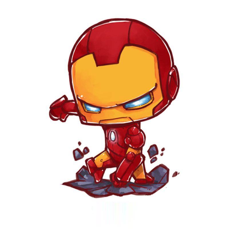 Ảnh chibi Iron Man cực ngầu