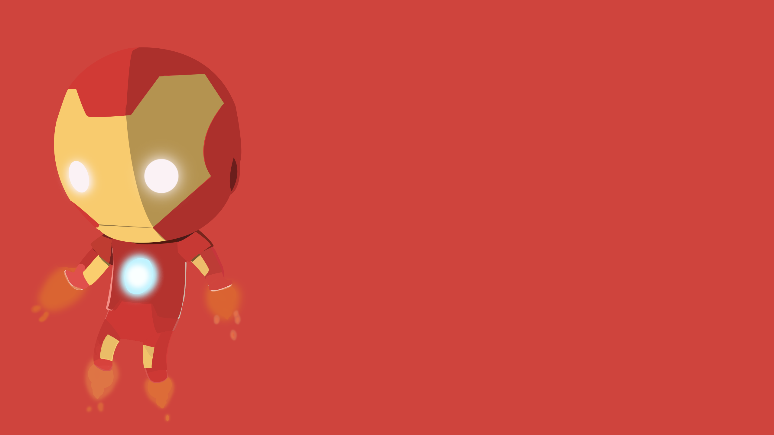 Hình nền chibi Iron Man cho máy tính