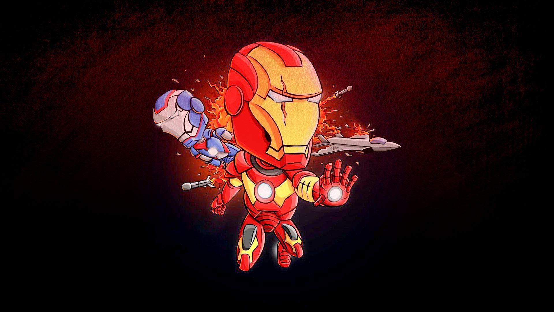 Iron Man chibi đẹp và ngầu