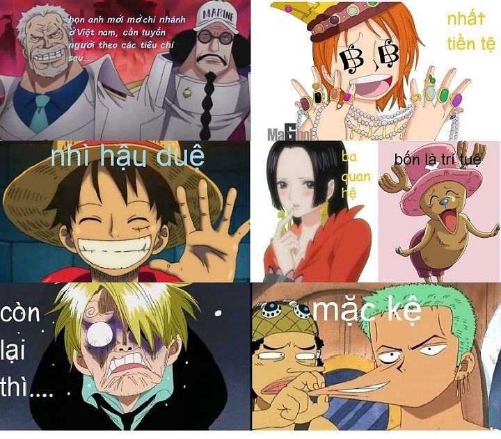 meme one piece hay nhất