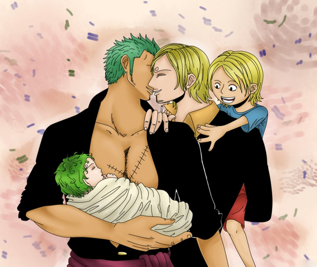 vui nhộn một mảnh zoro và sanji