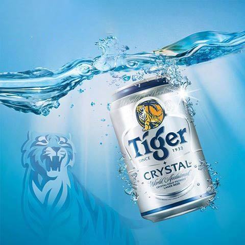 Lon bia pha lê Tiger