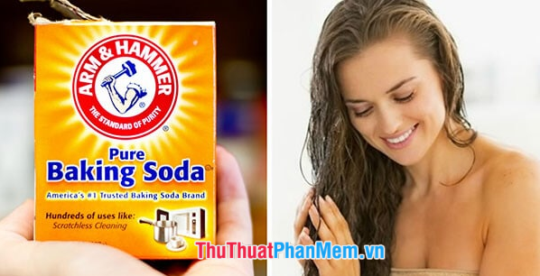 Baking Soda giúp tóc mọc nhanh