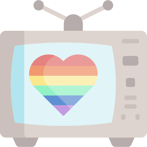 Biểu tượng TV trái tim