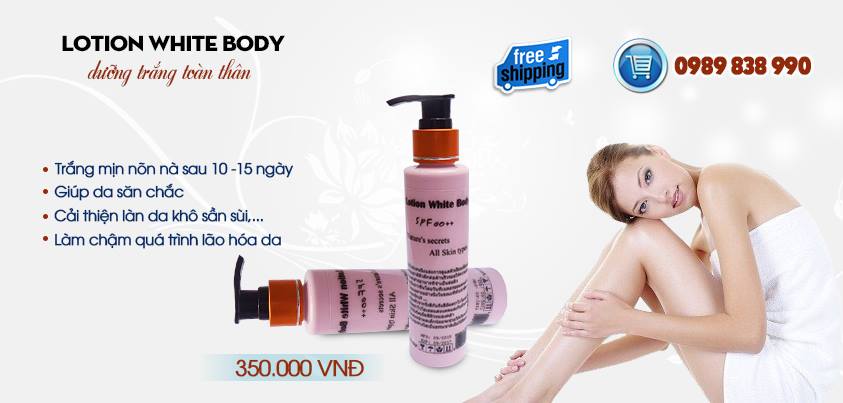 Photo banner quảng cáo mỹ phẩm và kem dưỡng da