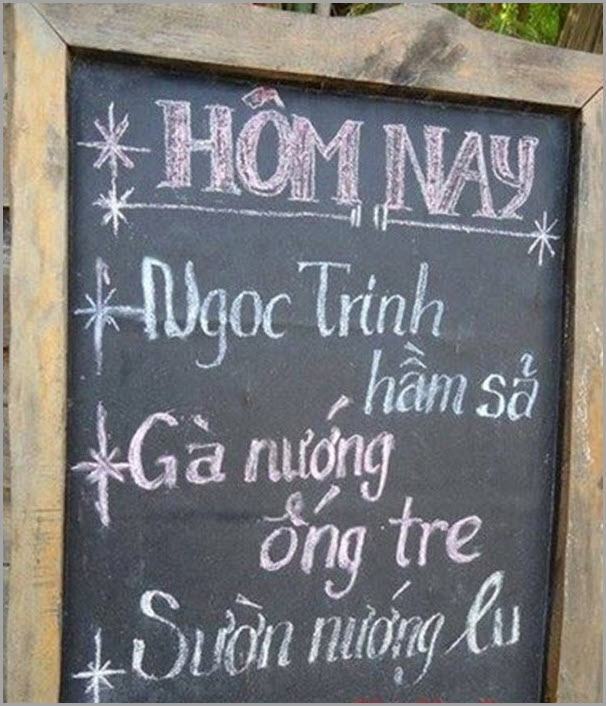 Tên món ăn khác thường nhất