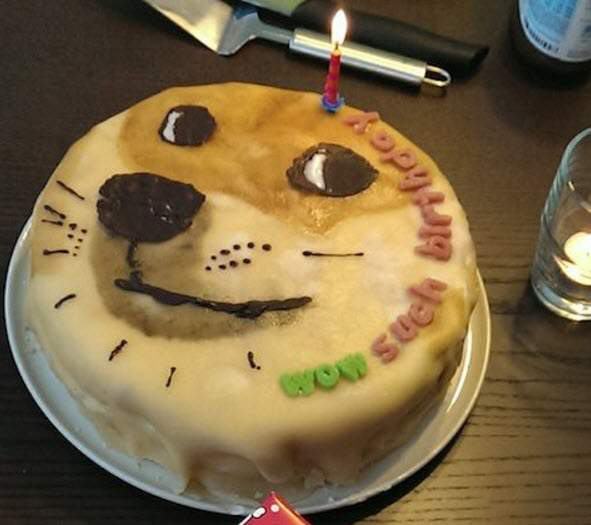 Chúc mừng sinh nhật ảnh mặt chó