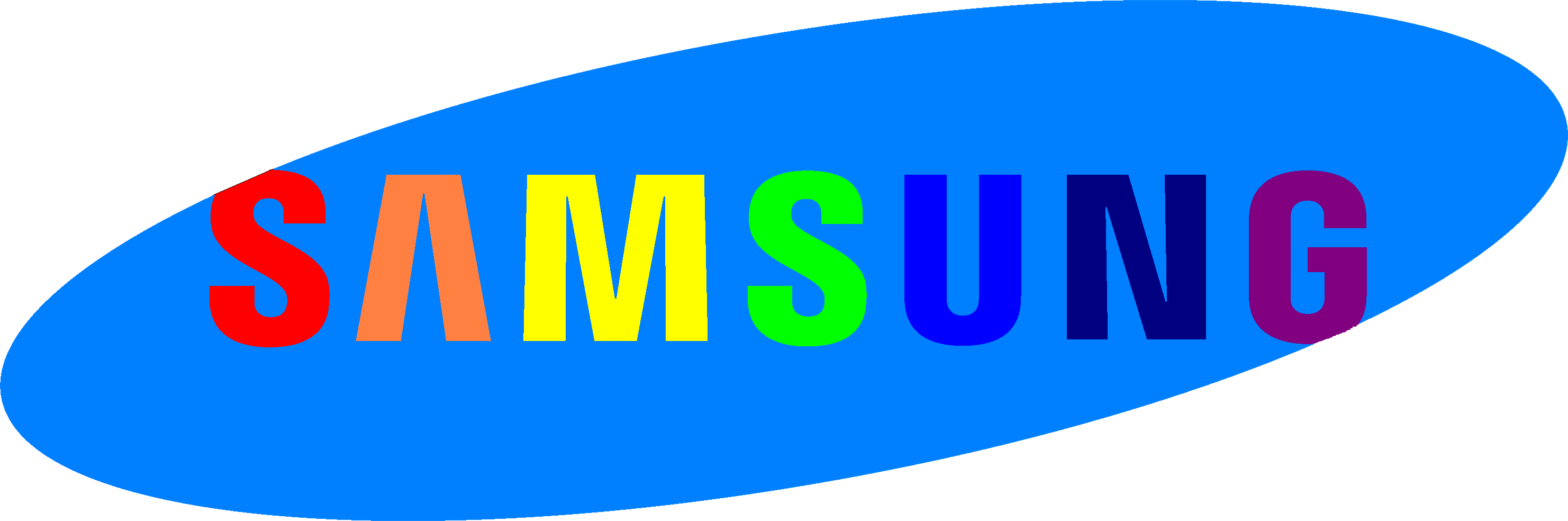 Logo Samsung 7 màu