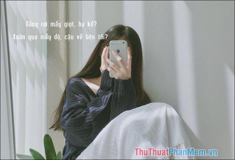 Nắng rơi vài giọt, Hè gần thêm vài độ Xuân về bên em