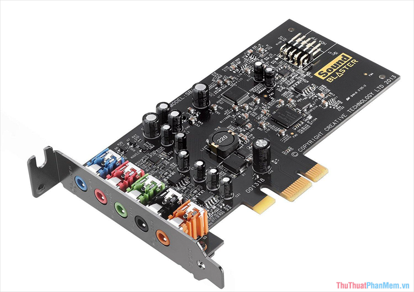 Audigy FX PCIe 5.1 .  Bộ khuếch đại âm thanh sáng tạo