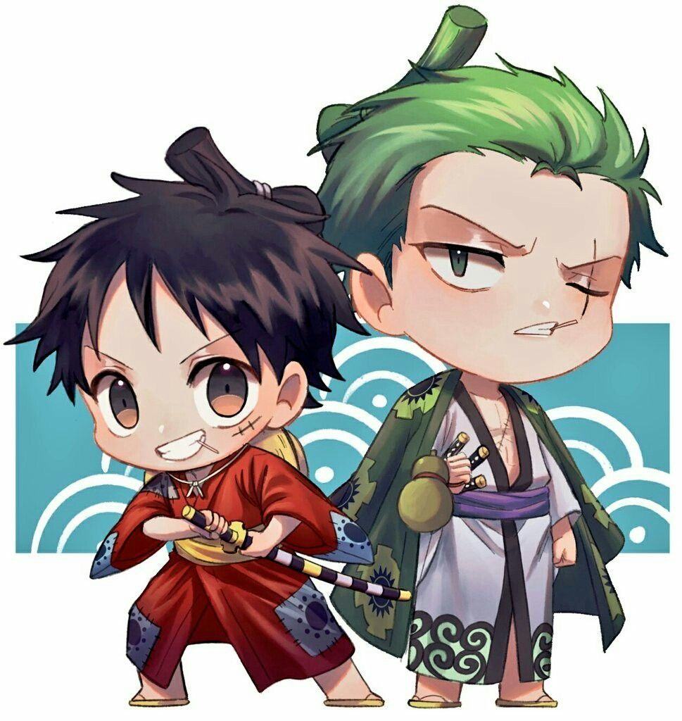 Chibi Luffy Và Zoro Ảnh