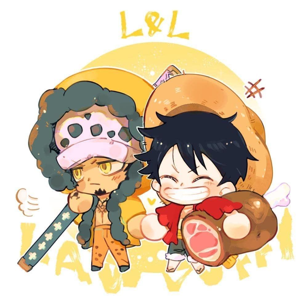 Hình ảnh chibi luffy dễ thương, ngộ nghĩnh