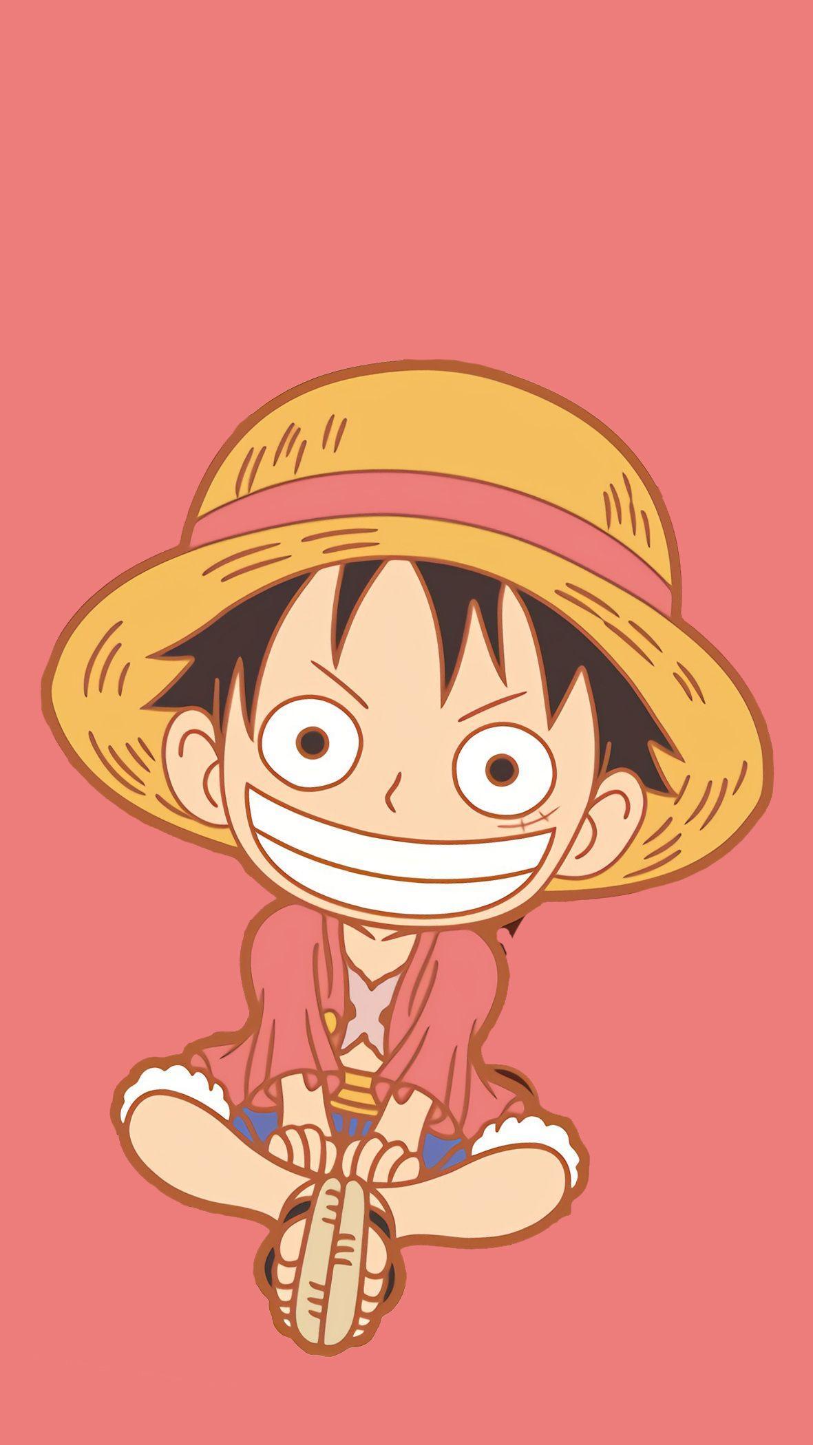 Hình nền chibi luffy cho điện thoại