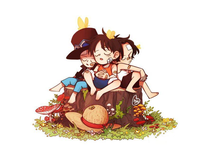 Ảnh Chibi Luffy cực chất và đẹp