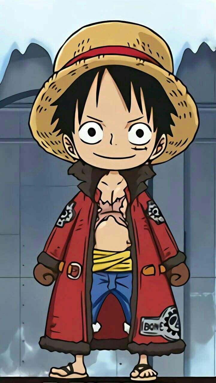 Chibi luffy ngầu quá