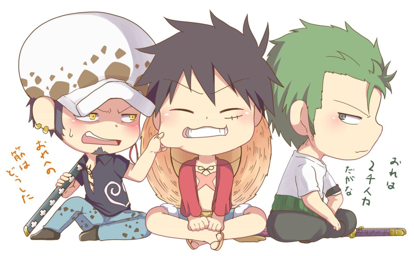 luffy chibi dễ thương