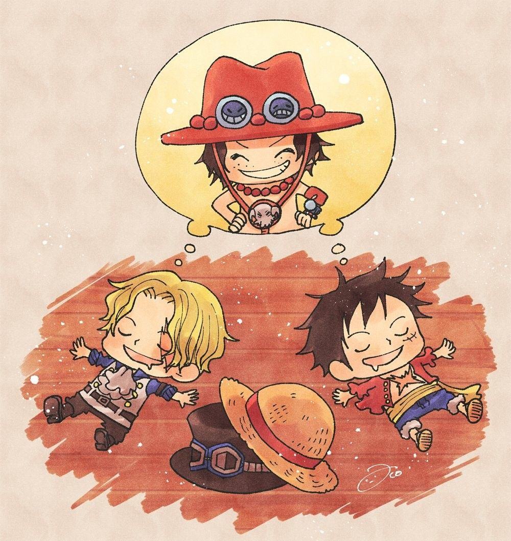 Chibi luffy xinh quá