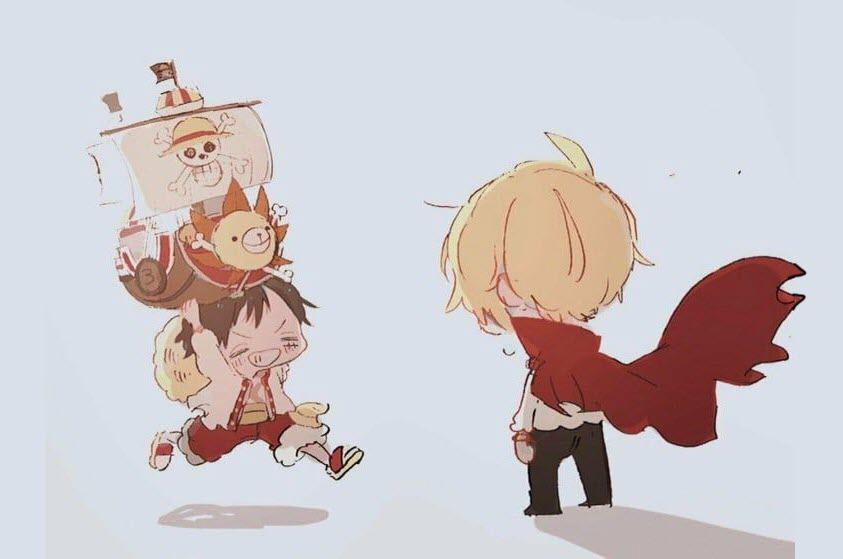 ảnh chibi luffy