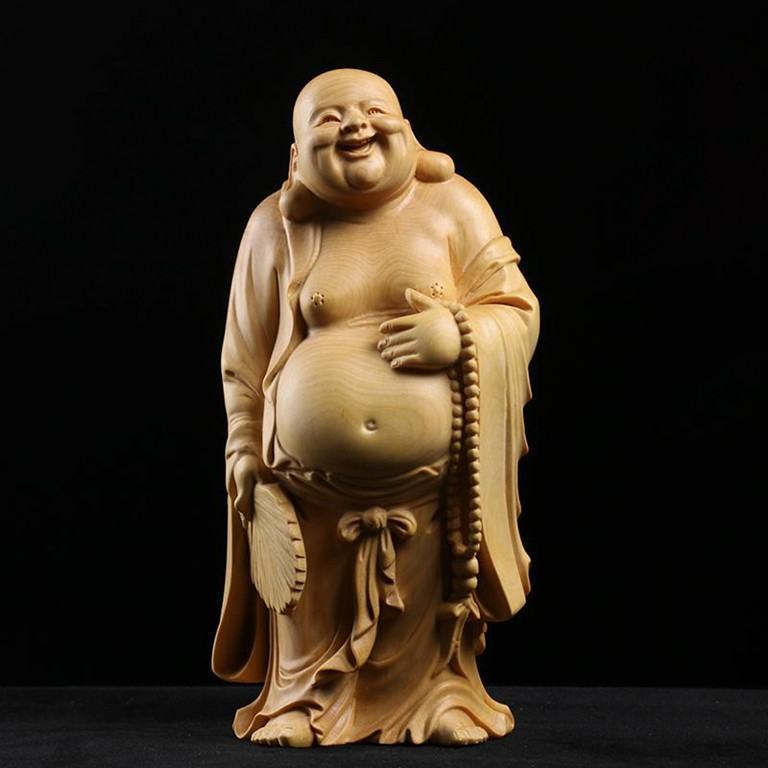 Tượng Phật Di Lặc cười đẹp