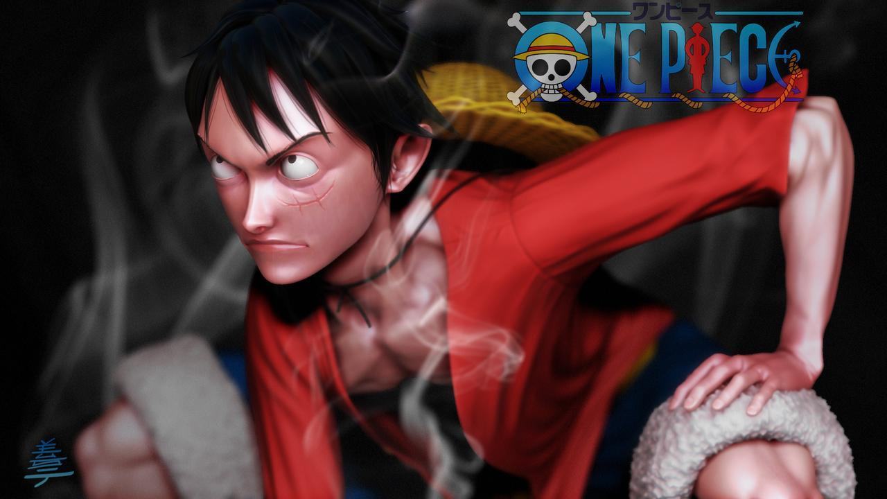 Hình ảnh 3D One Piece Luffy đẹp nhất
