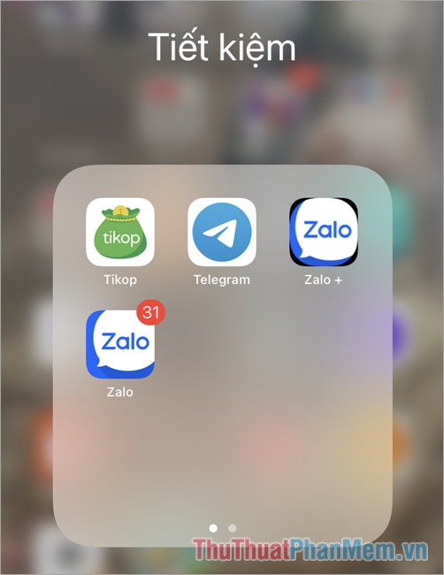 Hoàn tất việc lập 2 tài khoản Zalo trên iPhone