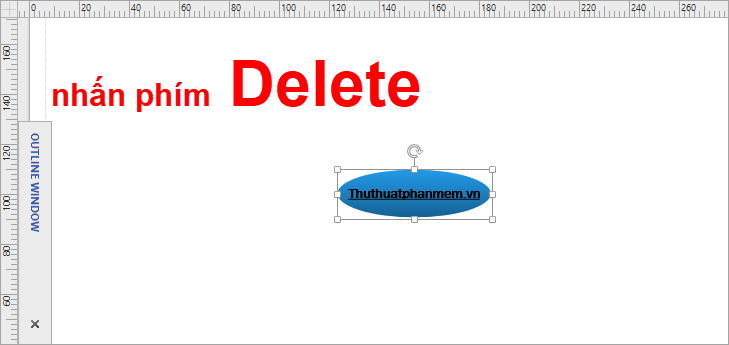 Để xóa một chủ đề, hãy chọn chủ đề đó và nhấn phím Delete