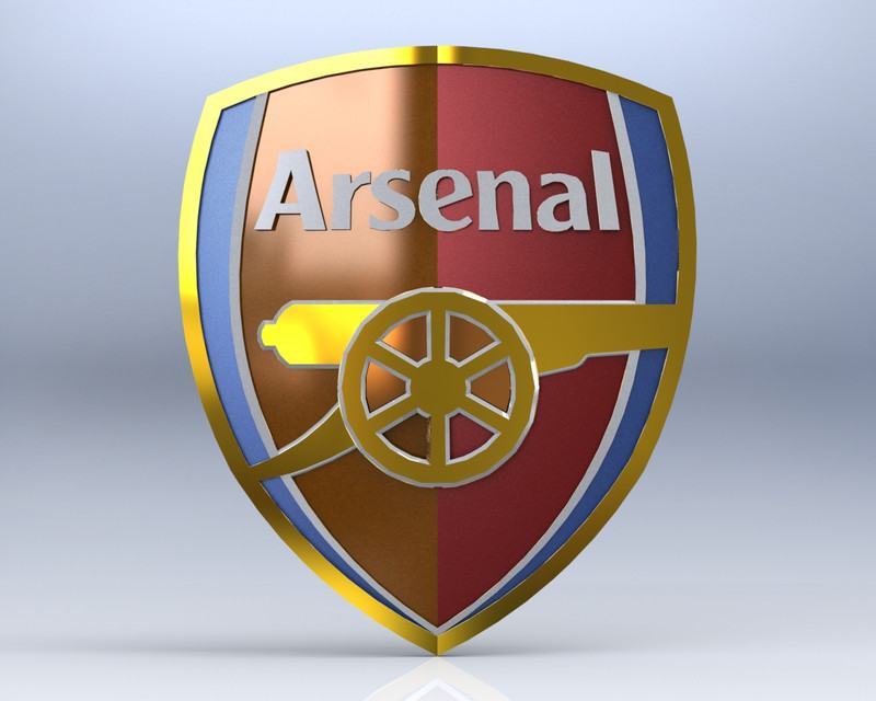 Hình ảnh logo câu lạc bộ bóng đá Arsenal