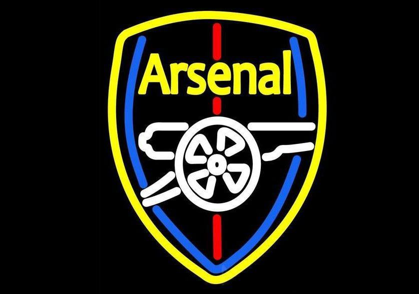 Logo đèn neon của Arsenal