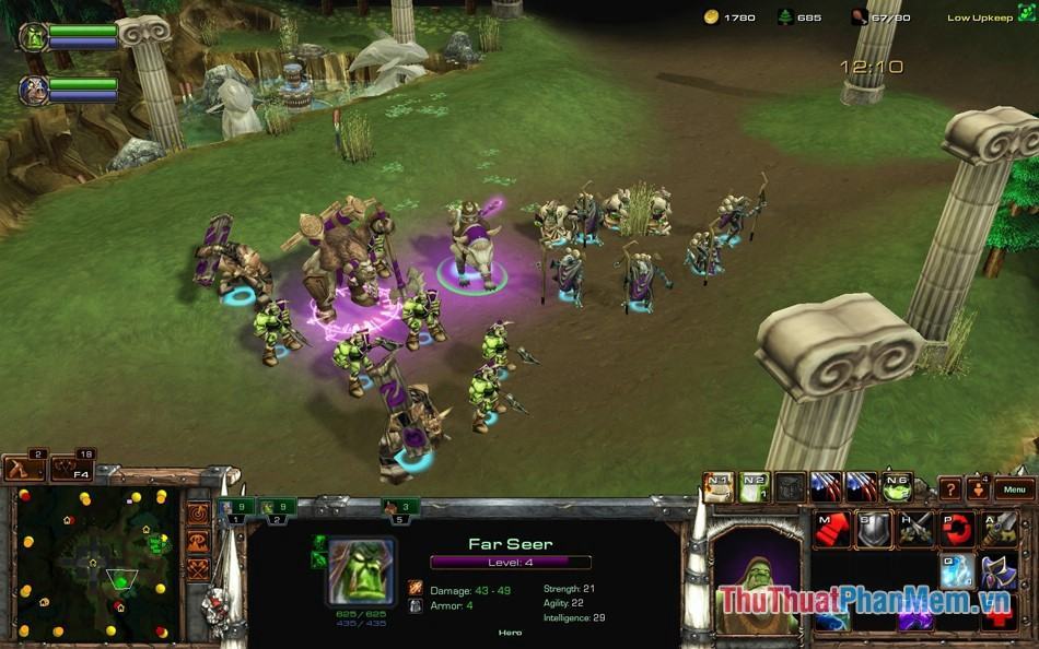 Mã gian lận Warcraft 3 cho bản đồ DDay
