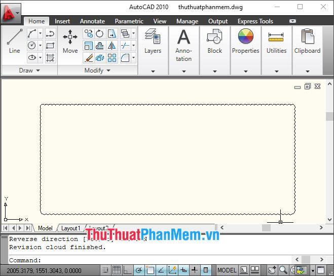 Bạn sẽ tạo một đám mây thông thường