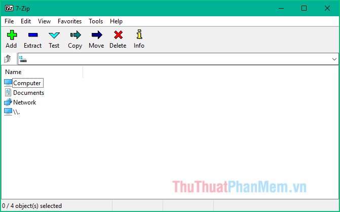 phần mềm 7zip