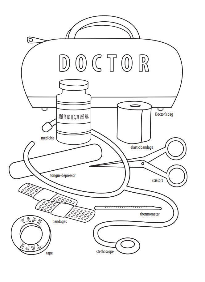 Hình ảnh đơn giản của dụng cụ bác sĩ