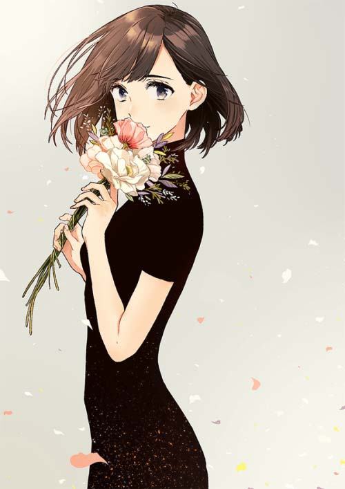 Hình ảnh anime girl dễ thương