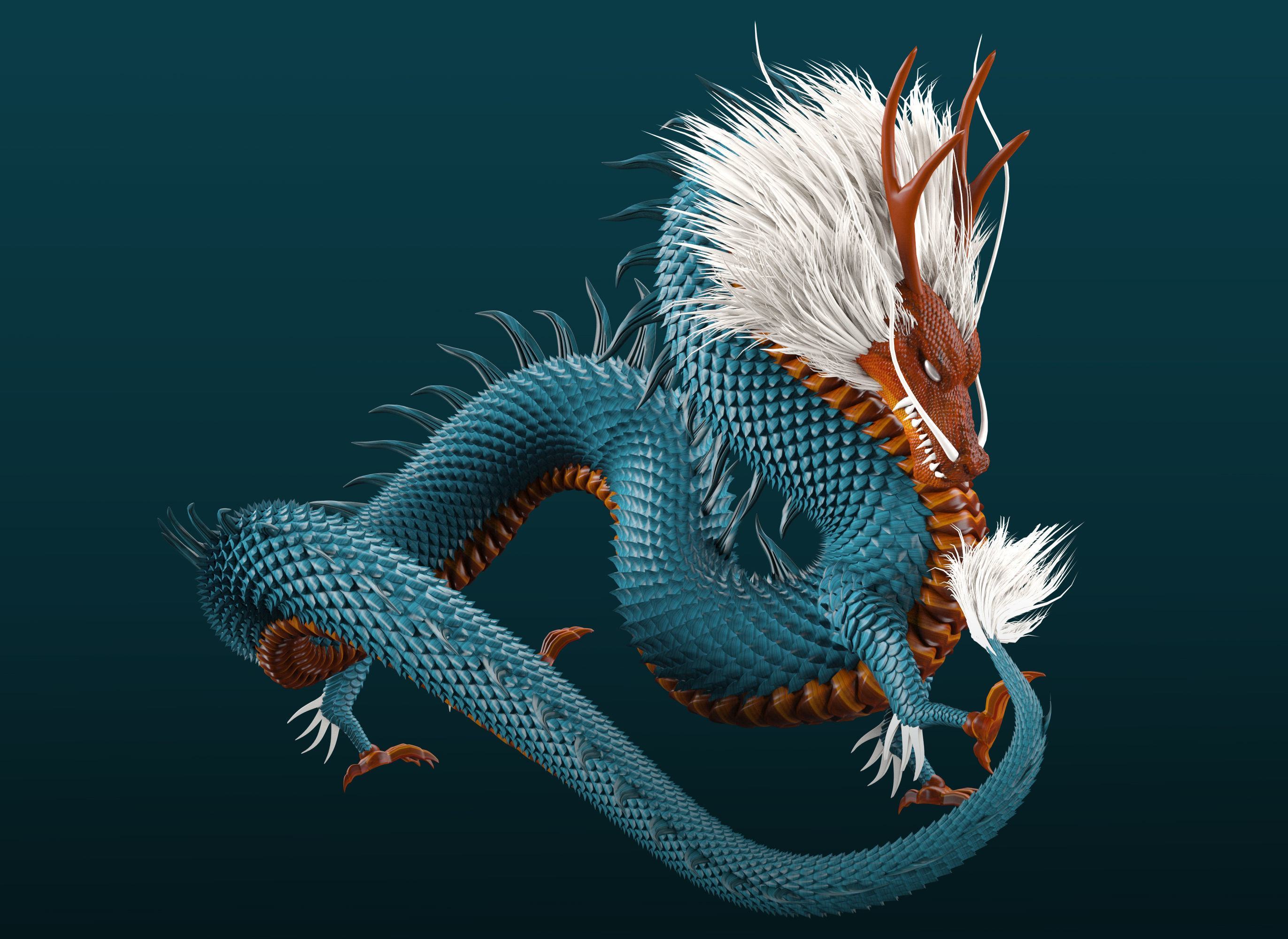 Hình ảnh rồng 3D cực đẹp - Trung Tâm Đào Tạo Việt Á