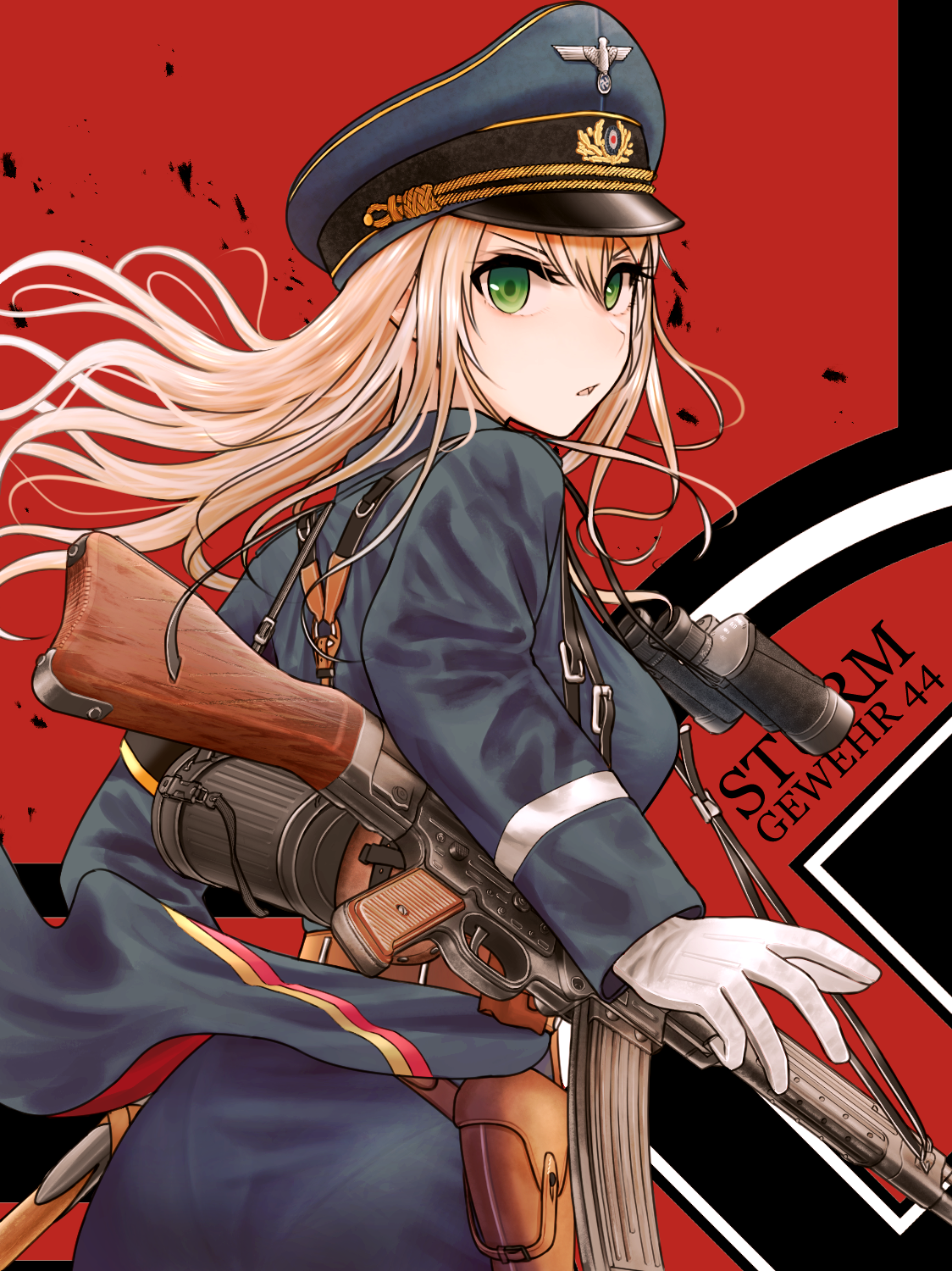 Cô gái anime cầm súng thật ngầu