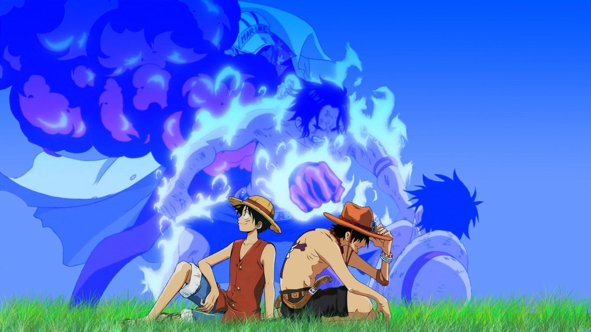 Hình nền Ace One Piece đẹp Full HD cho máy tính
