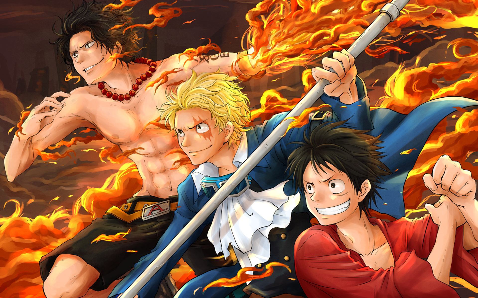 Hình Nền Ace One Piece Full HD Cực Đẹp