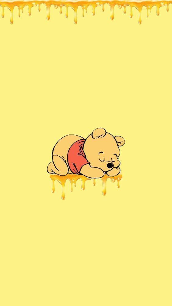Hình nền gấu Pooh siêu dễ thương