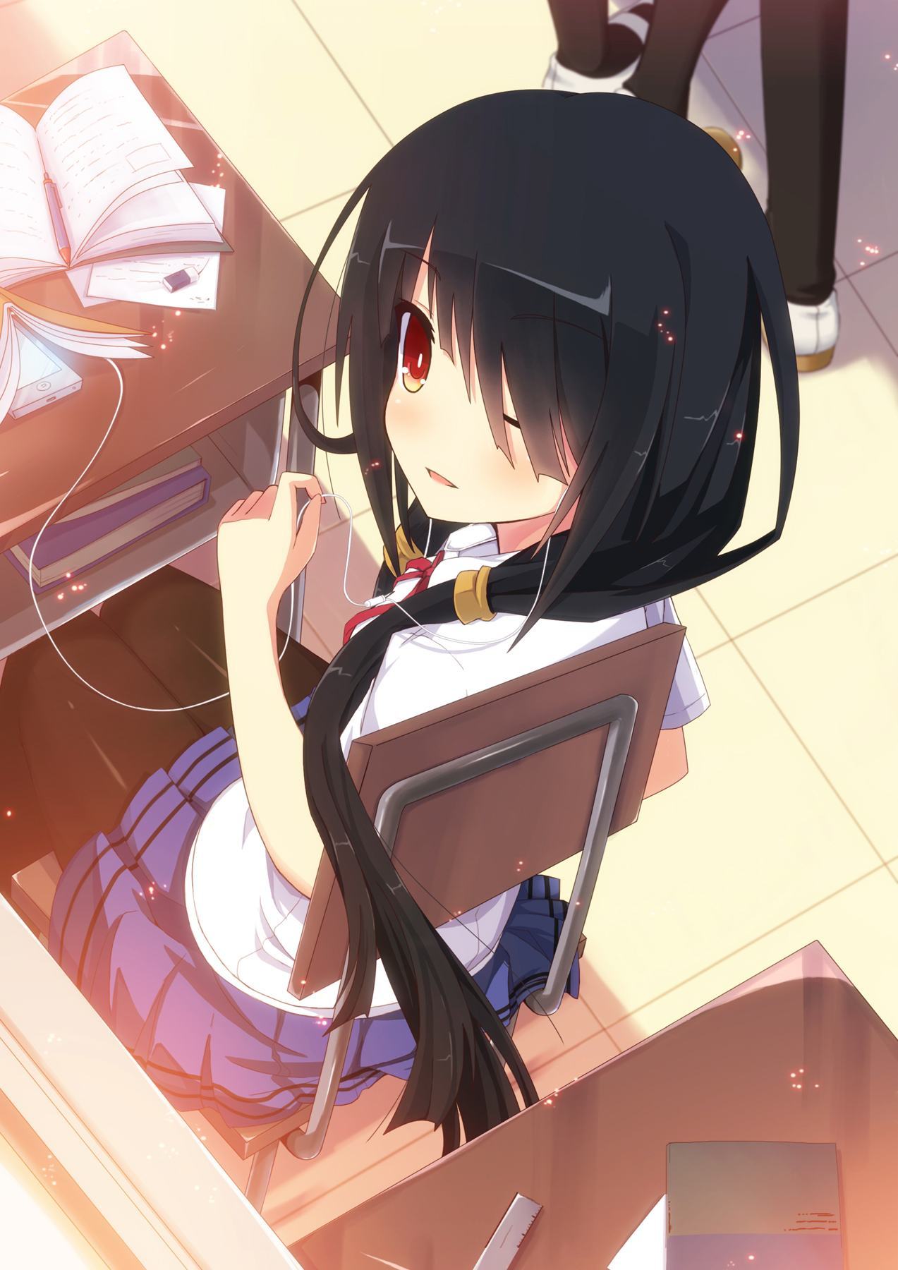 Hình ảnh đẹp của Kurumi thời trung học