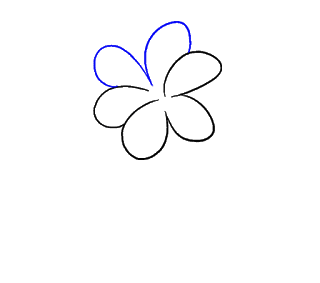 Cách vẽ hoa loa kèn và hoa loa kèn Bước 5
