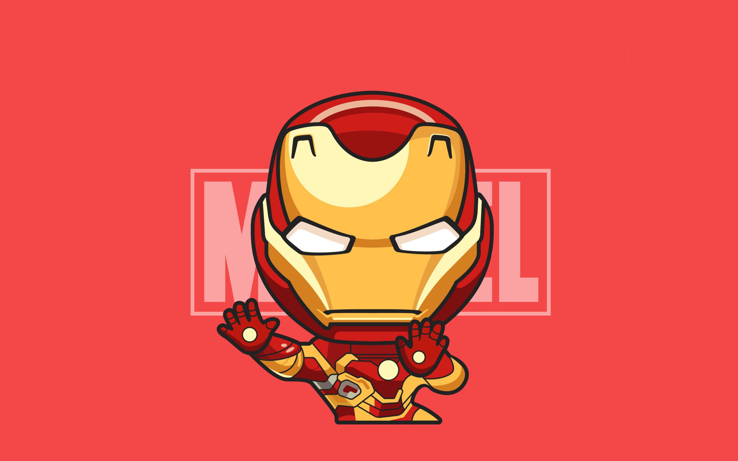 Ảnh nền Chibi Iron Man