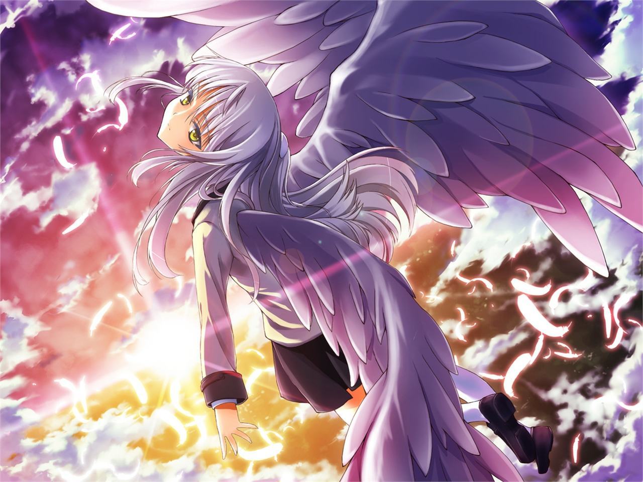 Hình ảnh thiên thần anime đẹp