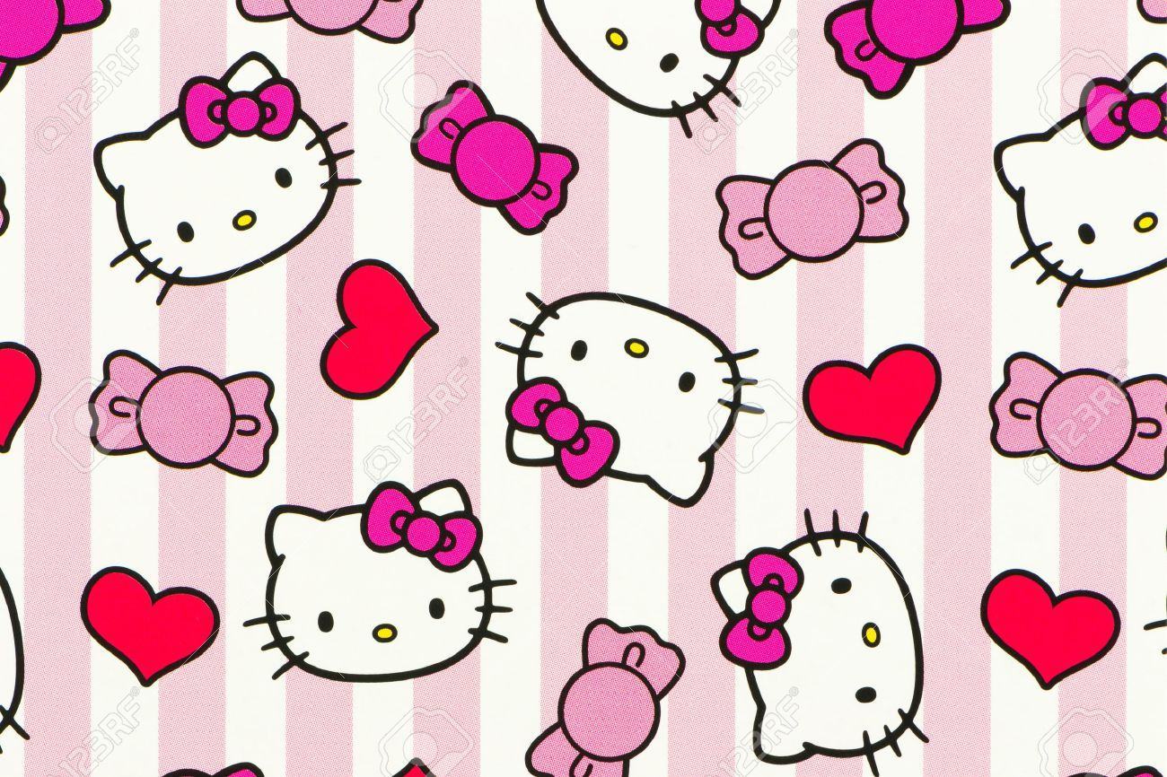 Hình ảnh đầu Hello Kitty đáng yêu